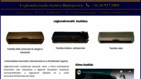 What Legkondi-tisztitas.hu website looked like in 2020 (4 years ago)