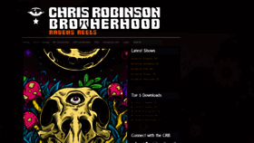 What Livechrisrobinsonbrotherhood.com website looked like in 2020 (4 years ago)