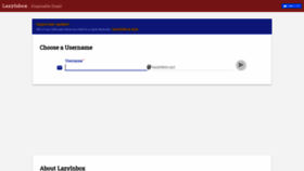 What Lazyinbox.com website looked like in 2020 (4 years ago)