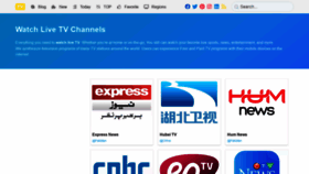 What Live-tv-channels.org website looked like in 2020 (4 years ago)