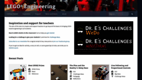 What Legoengineering.com website looked like in 2020 (4 years ago)
