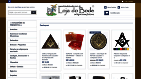 What Lojadobode.com.br website looked like in 2020 (4 years ago)