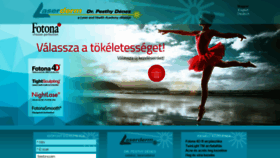 What Laserderm.hu website looked like in 2020 (4 years ago)