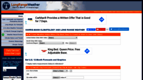 What Longrangeweather.com website looked like in 2020 (4 years ago)