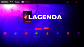What Lagenda.co website looked like in 2020 (4 years ago)