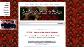 What Lecahierdelecturedenathan.fr website looked like in 2020 (4 years ago)