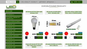 What Led-zarovky-cz.cz website looked like in 2020 (5 years ago)