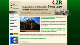 What Lzr-baugruppe.de website looked like in 2020 (5 years ago)