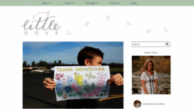 What Littledoveblog.com website looked like in 2020 (4 years ago)