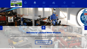 What Lakelandmotormuseum.co.uk website looked like in 2020 (4 years ago)