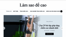 What Lamsaodecao.com website looked like in 2020 (5 years ago)