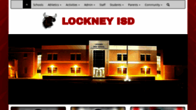 What Lockneyisd.net website looked like in 2020 (4 years ago)