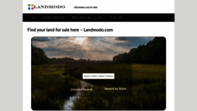 What Landmodo.com website looked like in 2020 (4 years ago)
