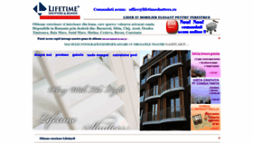 What Lifetimeshutters.ro website looked like in 2020 (4 years ago)