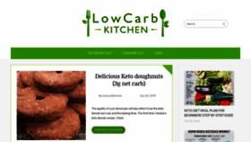 What Lowcarbkitchen.us website looked like in 2020 (4 years ago)