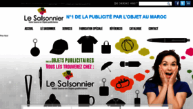What Lesaisonnier.ma website looked like in 2020 (4 years ago)