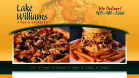 What Lakewilliamspizza.com website looked like in 2020 (4 years ago)