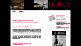 What Laurus-magazin.de website looked like in 2020 (4 years ago)