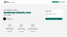 What Lumberproducts.com website looked like in 2020 (4 years ago)