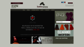 What Leatherglovesonline.com website looked like in 2020 (4 years ago)