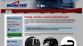 What Listove-pera.sk website looked like in 2020 (4 years ago)