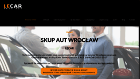 What Lecar-skupaut.pl website looked like in 2020 (4 years ago)
