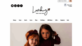 What Lovebugbabyboutique.com website looked like in 2020 (4 years ago)