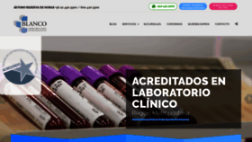 What Laboratorioblanco.cl website looked like in 2020 (4 years ago)