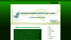 What Lliaustin.org website looked like in 2020 (4 years ago)