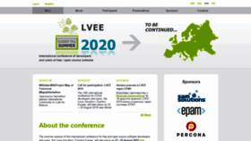 What Lvee.org website looked like in 2020 (5 years ago)