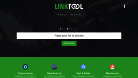 What Linktool.org website looked like in 2020 (4 years ago)
