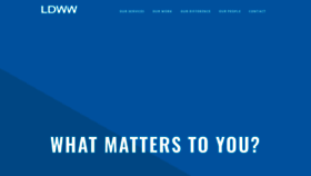 What Ldwwgroup.com website looked like in 2020 (4 years ago)