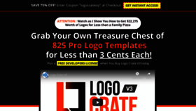 What Logocrate.net website looked like in 2020 (4 years ago)