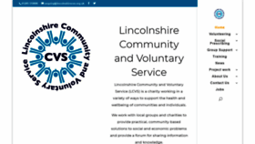 What Lincolnshirecvs.org.uk website looked like in 2020 (4 years ago)