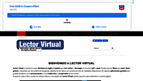 What Lectorvirtual.com website looked like in 2020 (4 years ago)