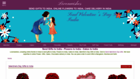 What Lovenwishes.com website looked like in 2020 (4 years ago)