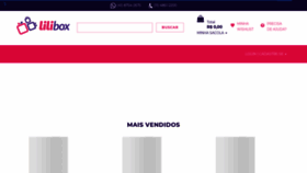 What Lilibox.com.br website looked like in 2020 (4 years ago)