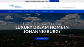 What Luxuryhomesjohannesburg.com website looked like in 2020 (4 years ago)