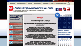What Lodzkie.eu website looked like in 2020 (4 years ago)