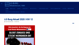 What Lgburg.de website looked like in 2020 (4 years ago)