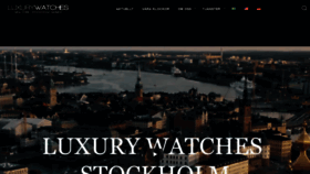 What Luxurywatches.se website looked like in 2020 (4 years ago)