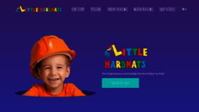 What Littlehardhats.com website looked like in 2020 (4 years ago)
