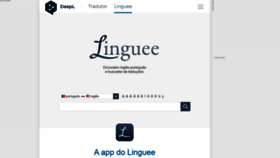 What Linguee.pt website looked like in 2020 (4 years ago)