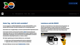 What Lemniscus.de website looked like in 2020 (5 years ago)