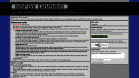 What Linfoxdomain.com website looked like in 2020 (4 years ago)