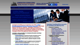 What Lemingtonit.com website looked like in 2020 (5 years ago)