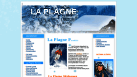 What La-plagne.nl website looked like in 2020 (4 years ago)