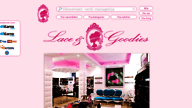 What Laceandgoodies.se website looked like in 2020 (4 years ago)