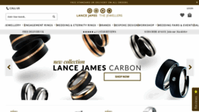 What Lancejames.co.uk website looked like in 2020 (4 years ago)