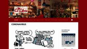 What Librairie-colibris.com website looked like in 2020 (4 years ago)